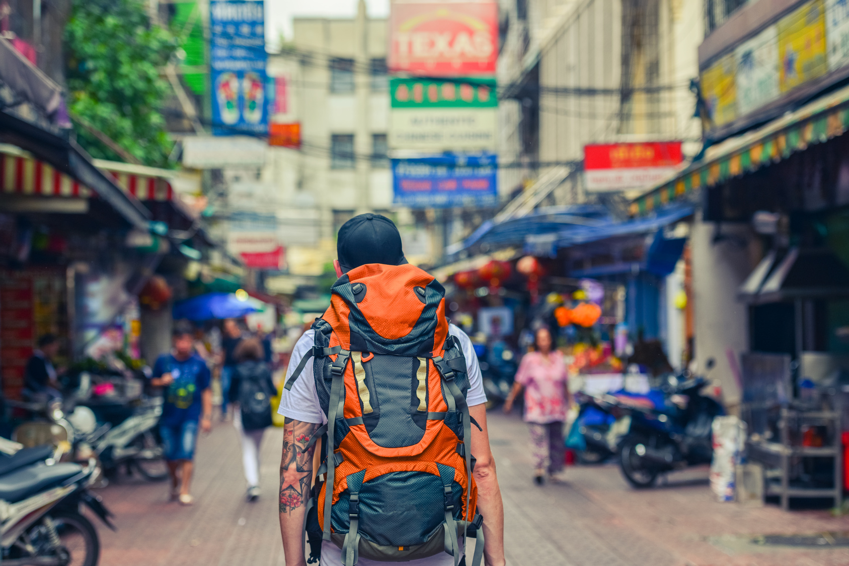 backpacker khao san road