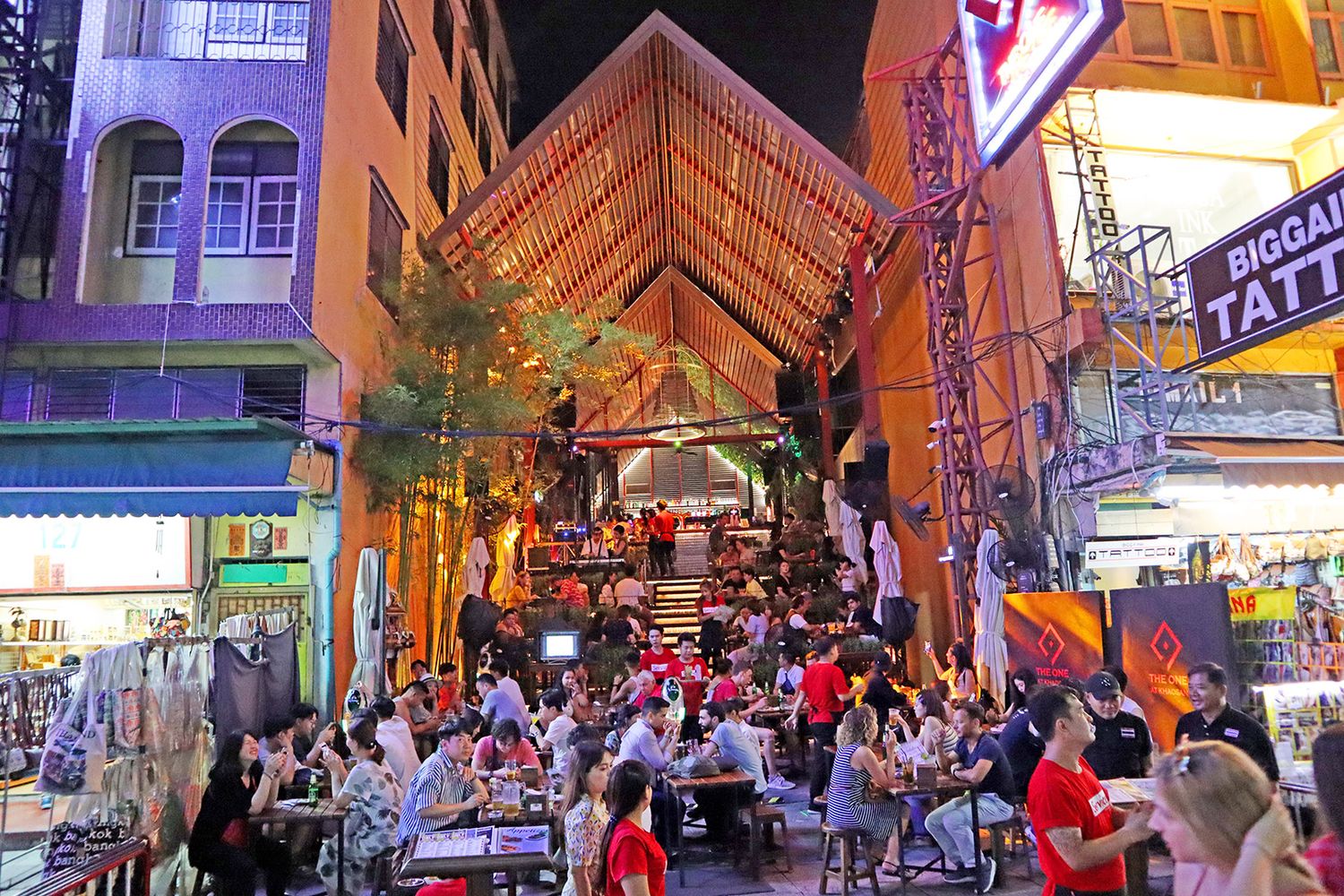 bars and clubs