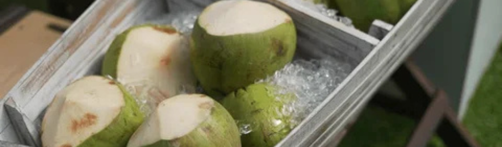 top 6 must-try drinks on khao san road: fresh coconut water